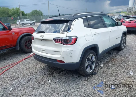 2018 Jeep Compass Limited Fwd from USA, damaged, VIN 3C4NJCCB1JT188498
